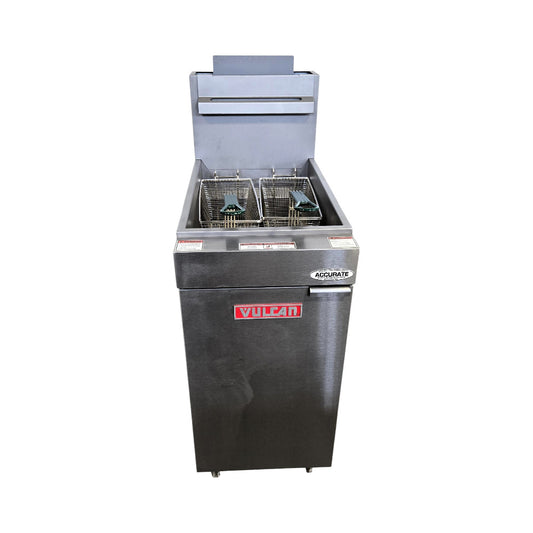 Vulcan LG300-1  35-40 Lb Fryer - Nat Gas