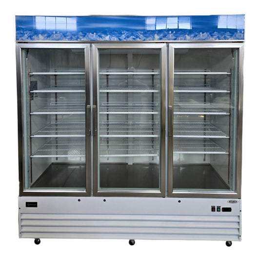 Omcan 50052 3 Door Refrigerator