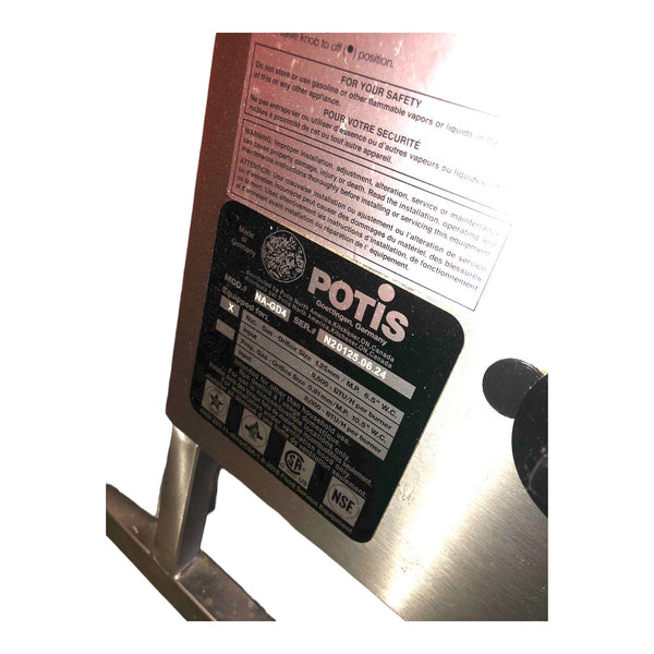 Potis NA-GD4 Shawarma Machine - Natural Gas