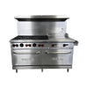 Vulcan SX60F Range With 24'' Griddle - Nat Gas