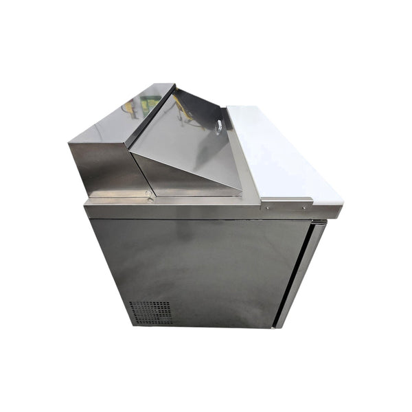 Atosa MSF8302GR Sandwich Prep Refrigerator - 2 Solid Door - 48 Inch