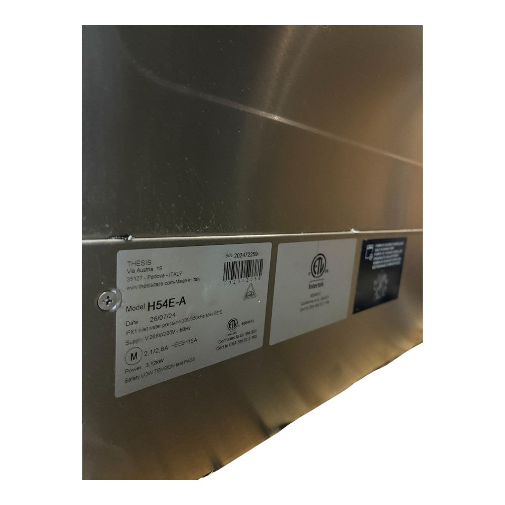 Thesis H54E-A Undercounter Dishwasher