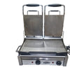 Eurodib SFE02360-240 Double Panini Grill - 18 x 11