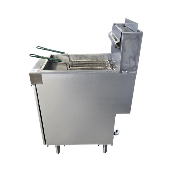 Vulcan LG400-2 45-50lb Floor Fryer - Propane
