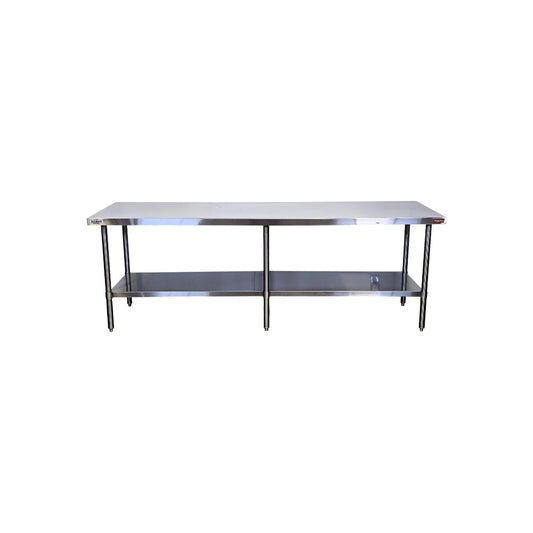 Rosko 30 Inch x 96 Inch Stainless Table