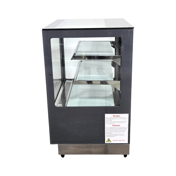 Atosa RDCS-35 Square Glass Floor Refrigerated Display Case - 35 Inch