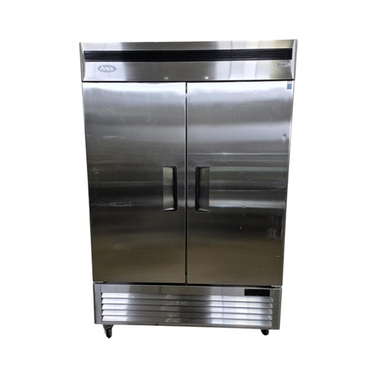 Atosa MBF8507GR Reach-in Refrigerator - 2 Solid Door - 54 inch