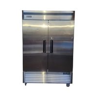 EFI C2-54VC Reach in Refrigerator - 2 Solid Door - 54''