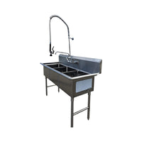 EFI SI818-3N 3 Compartment Sink - 18 x 18 x 11