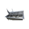 EFI SI818-3N 3 Compartment Sink - 18 x 18 x 11