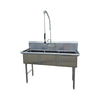 EFI SI818-3N 3 Compartment Sink - 18 x 18 x 11