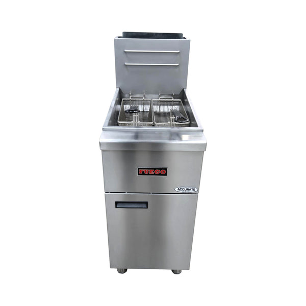 Fuego KF-F4-NG Natural Gas Fryer