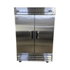Omcan FR-CN-1372-HC Upright Freezer - 2 Solid Doors - 54 Inch