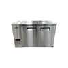 Atosa SBB59GRAUS1 Back Bar Cooler - 2 Solid Door - 57 Inch