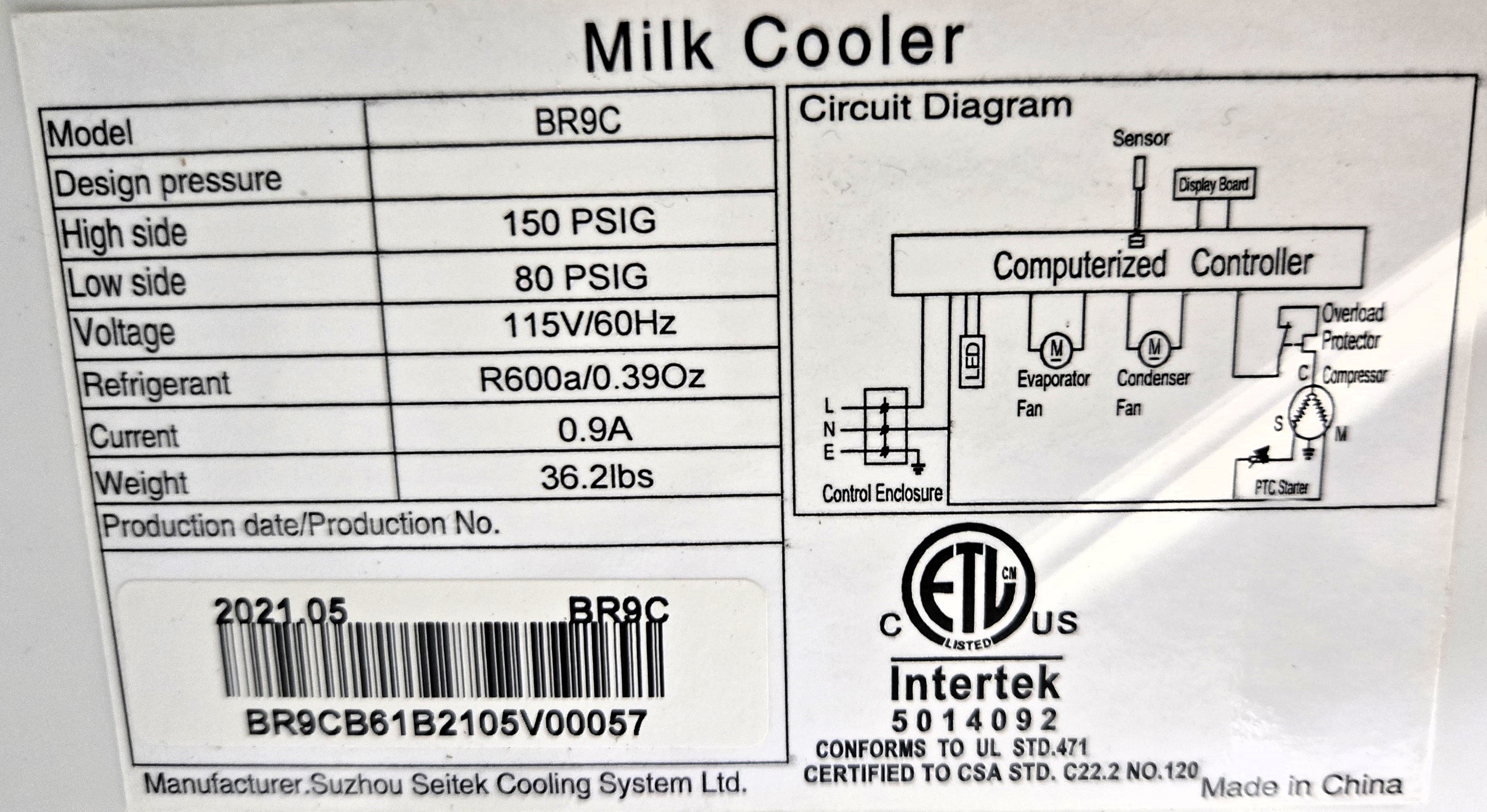 Faema X30 CP/10 Espresso Machine & BR9C Milk Cooler