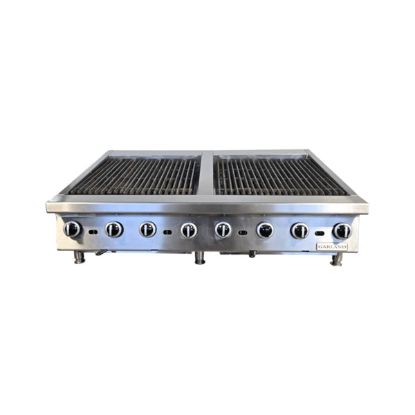Garland GTBG48-AR48 Radiant Natural Gas Charbroiler - 48 Inch