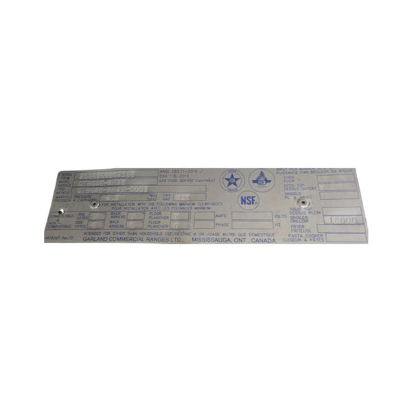 Garland GTBG48-AR48 Radiant Natural Gas Charbroiler - 48 Inch