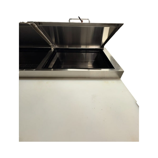 Atosa MPF8203GR Pizza Prep Table - 3 Door - 93 in