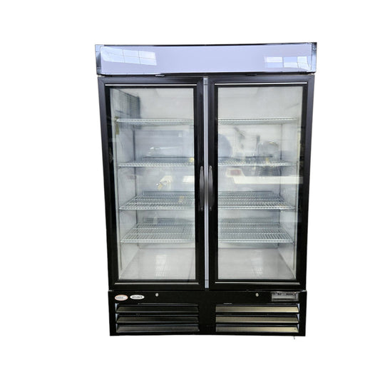 North Air NA-HGD48F Upright Display Freezer - 2 Glass Door - 54 Inch