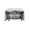 GLACIER  GUF-48  Undercounter Freezer - 2 Solid Door - 48 Inch