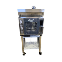 Unox XAVC-0511-EPRM Electric Countertop Combi Oven with XAVHC-HC11 Ventless Hood