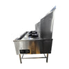 Omcan CE-CN-W3L1-NG Three Chamber Wok Range