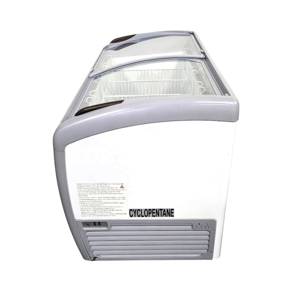 Atosa AX-360YX Curved Glass - Ice Cream Freezer - 50 Inch