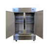 Omcan FR-CN-1372-HC Upright Freezer - 2 Solid Doors - 54 Inch