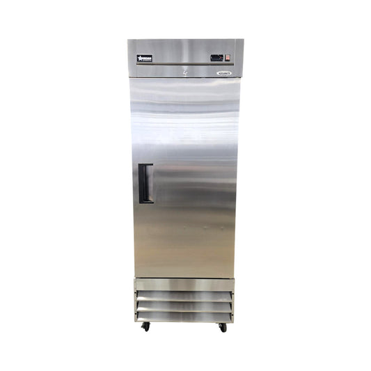 Omcan RE-CN-0021-HC Upright Refrigerator - 1 Solid Door - 29 Inch