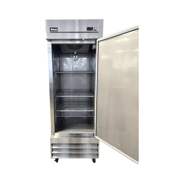 Omcan RE-CN-0021-HC Upright Refrigerator - 1 Solid Door - 29 Inch