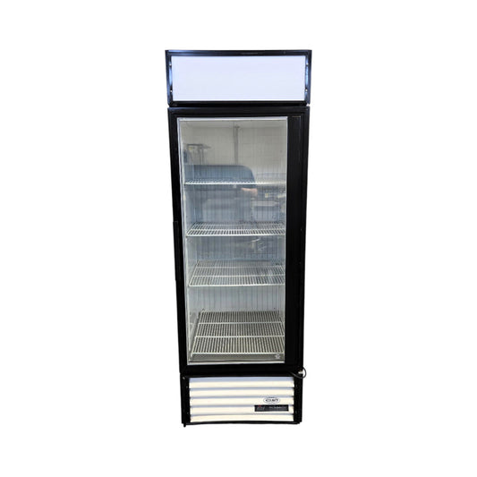 TRUE GDM-23F Upright Merchandiser Freezer - 1 Glass Door - 27 Inch