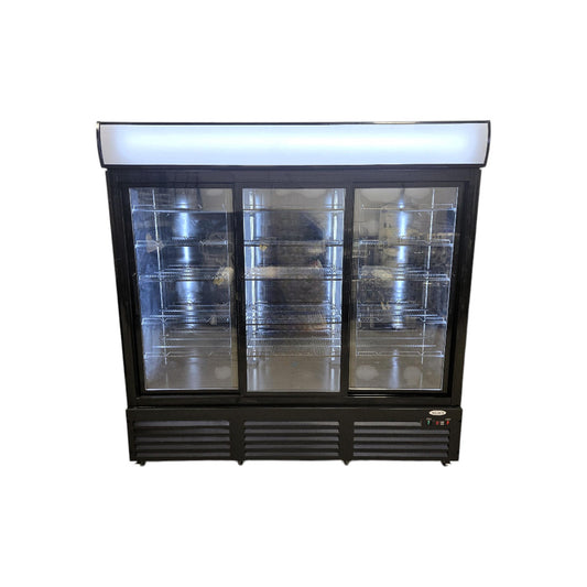 AFE KXG-1985S Upright Cooler - 3 Sliding Glass Door - 78 Inch