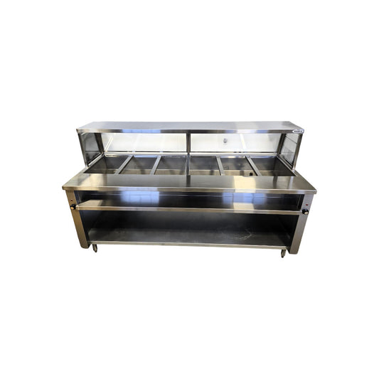 Emerald Restaurant Equipment STM84PSE  6-Well Custom Steam Table