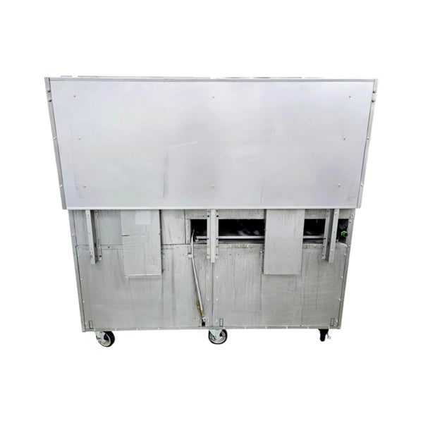 FOSTER FR60-6B24GS-2 Range, 60 inch, NG, 6-Burners w/24 inch Griddle/Salamander