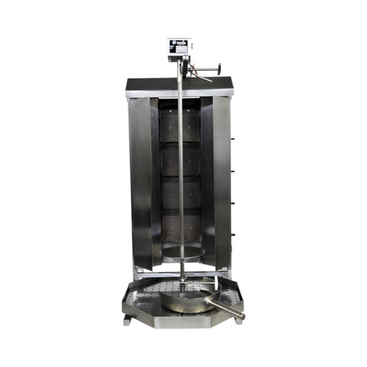 Potis MU-GD4 Doner Kebab Machine / Vertical Broiler - Nat Gas
