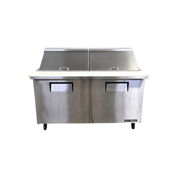 TRUE  TSSU-60-24M-B-ST-HC Megatop Prep Table - 2 Solid Door - 60 Inch