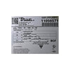 TRUE TSSU-48-18M-B-HC Megatop Prep Table - 2 Solid Door - 48 Inch