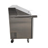 Atosa MSF3615GR Megatop Refrigerated Prep Table - 2 Solid Door - 36 Inch