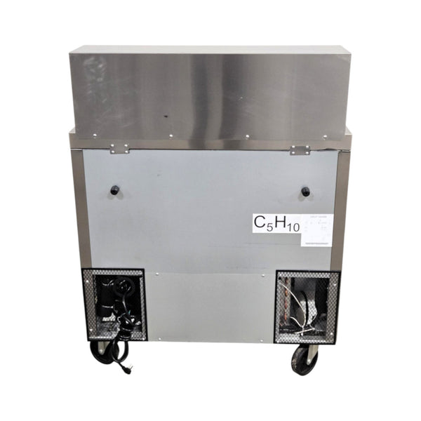 Atosa MSF3615GR Megatop Refrigerated Prep Table - 2 Solid Door - 36 Inch