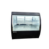 EFI CDC-1200B 48 inch Curved Glass Deli Case - Black
