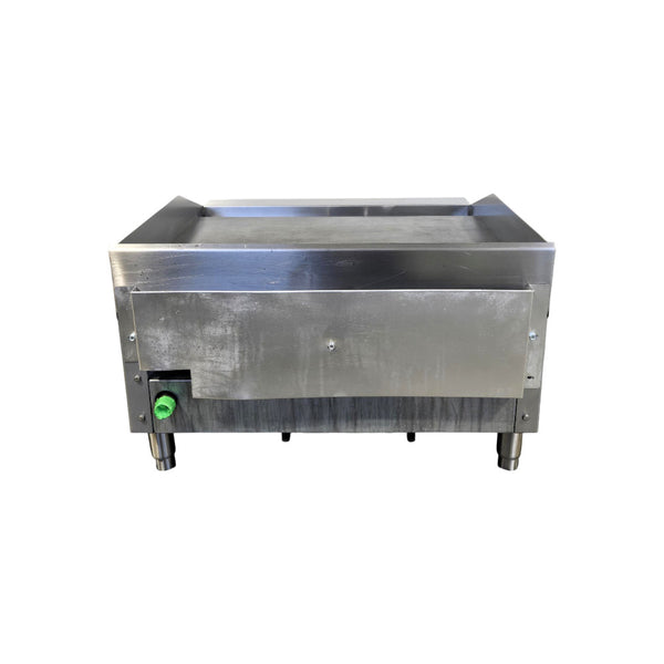 Omcan CE-CN-G24-M Countertop Natural Gas Griddle - 24 Inch