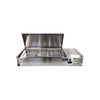 Omcan 46658 Refrigerated Topping Rail with S/S Cover