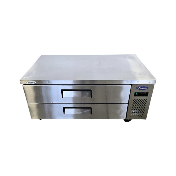 Atosa MGF8451GR Refrigerated Chef Base - 2 Solid Drawers - 52 Inch