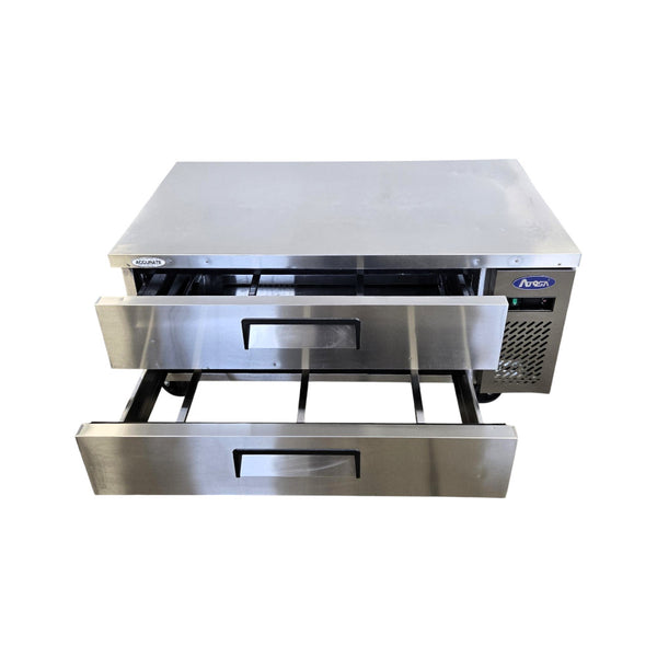 Atosa MGF8451GR Refrigerated Chef Base - 2 Solid Drawers - 52 Inch