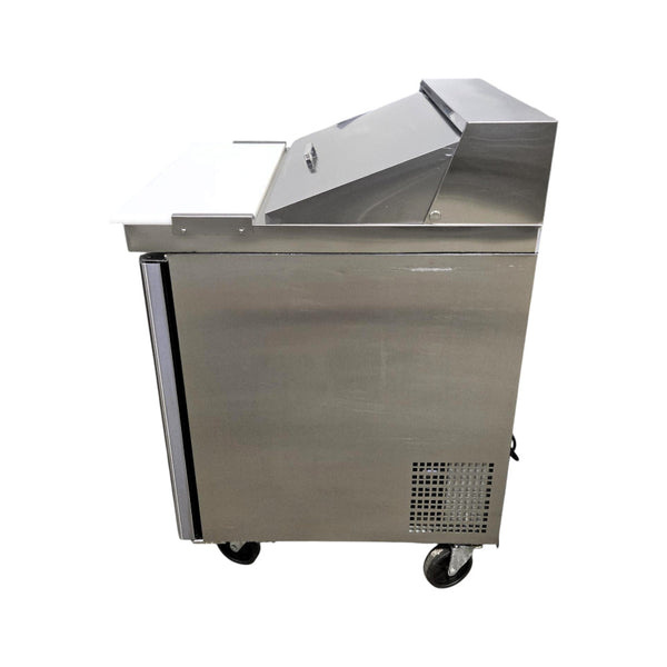 Atosa MSF8301GR Refrigerated Prep Table - 1 Solid Door - 27 Inch