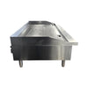 Omcan CE-CN-G48-TP Natural Gas Griddle - 4 Burners - Thermostatic Control - 48 Inch
