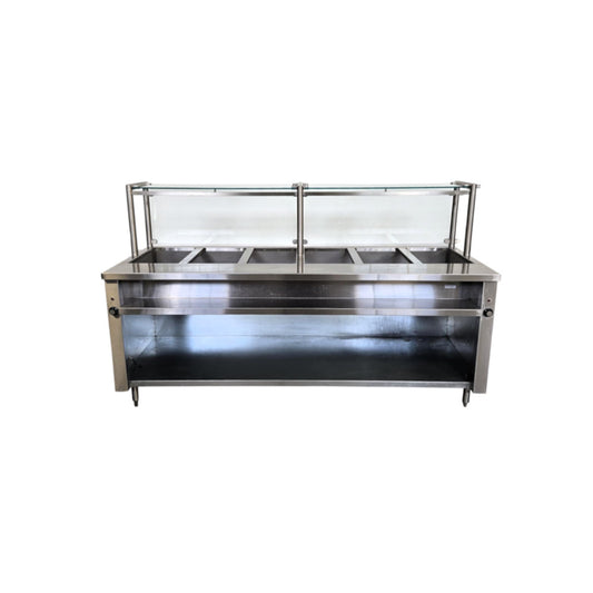 Emerald STM86PSE 6-Well Steam Table