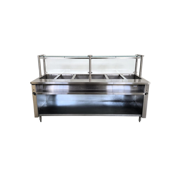 Emerald STM86PSE 6-Well Steam Table