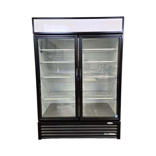 TRUE GDM-49-HC-TSL01 Upright Cooler - 2 Glass Door - 54 Inch
