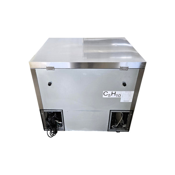 Atosa MGF36RGR Undercounter Refrigerator - 2 Solid Door - 36 Inch